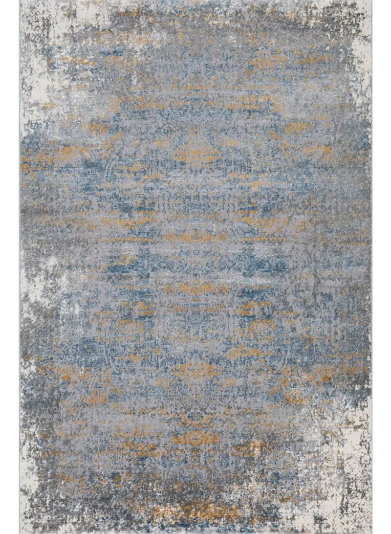 النساجون الشرقيون سجادة بريمافيرا أزرق مودرن – 120 × 180 سم – النساجون الشرقيون - Image 2